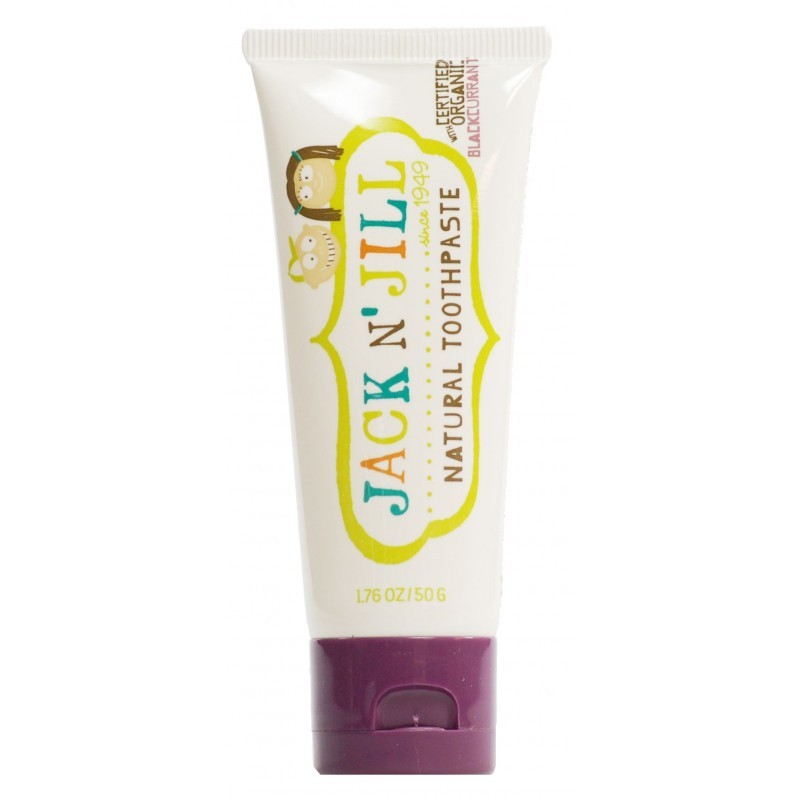 Jack N Jill Organic Toothpaste Pasta Gigi Anak 50 gr - Blackcurrant