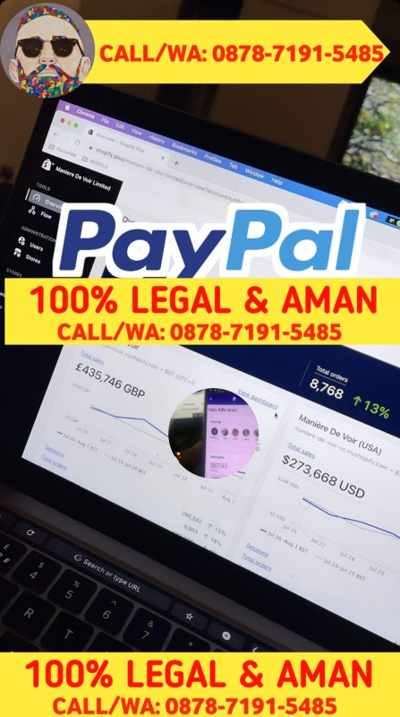 TERPERCAYA ! CALL/WA: 0878-7191-5485 Jual Beli Paypal Indonesia