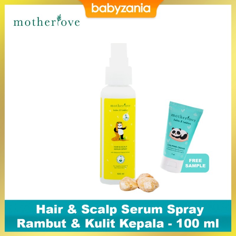 Motherlove Hair & Scalp Serum Rambut & Kulit Kepala Spray - 100 ml