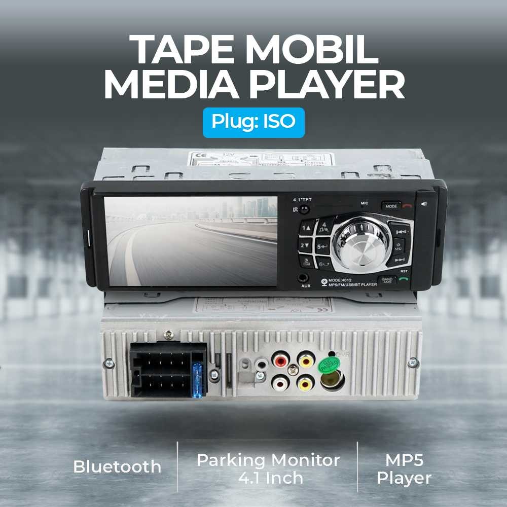 AMPrime Tape Mobil Audio Media Participant LCD – Rear Digital camera 4.1 Inch