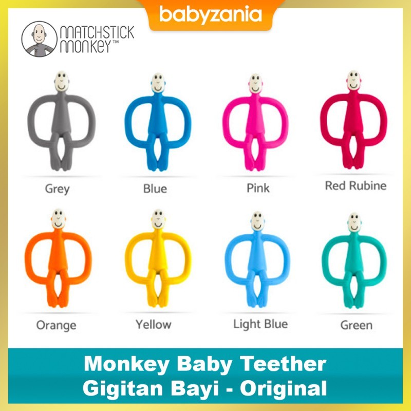 Matchstick Monkey Baby Teether Gigitan Bayi - Original