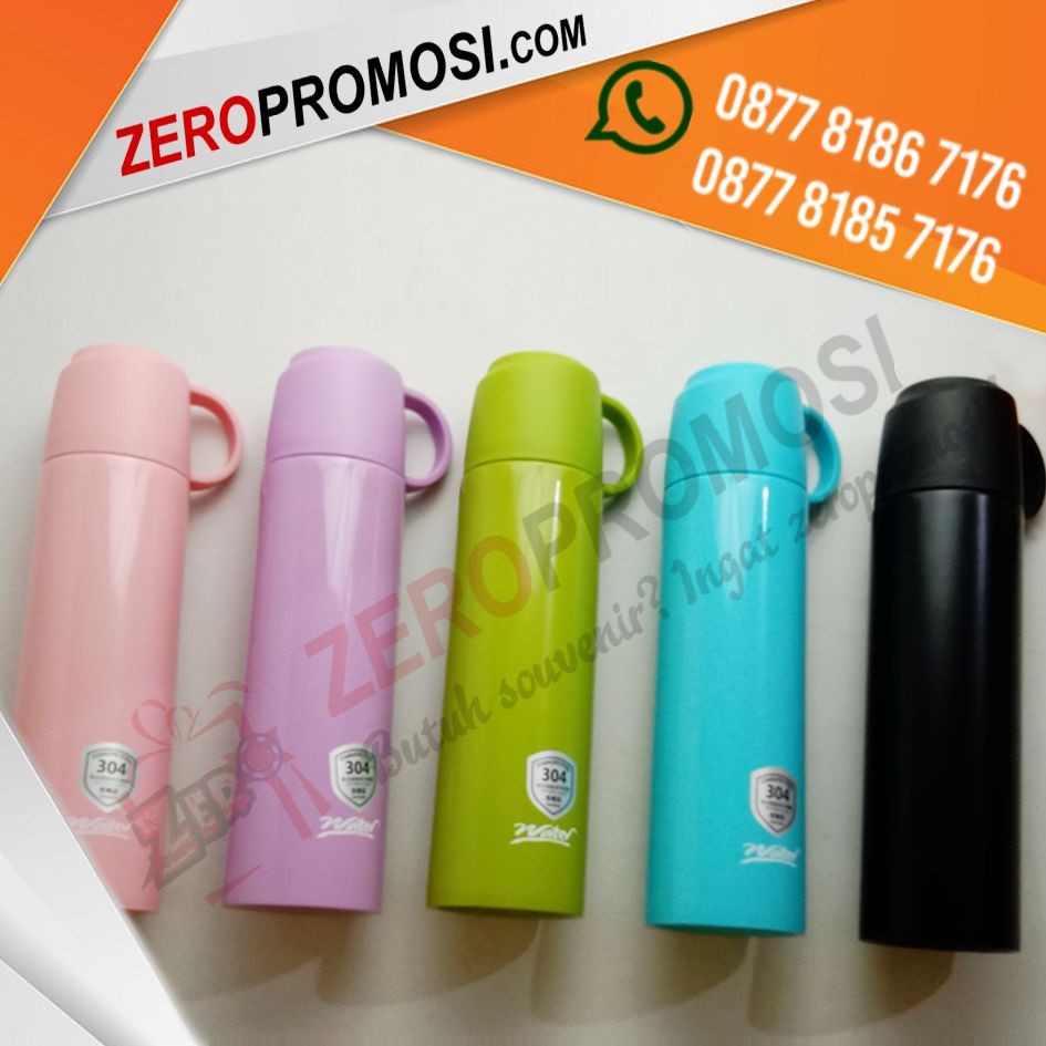 Souvenir Termos Tumbler Stainless SD-1058 Tutup Cangkir Murah