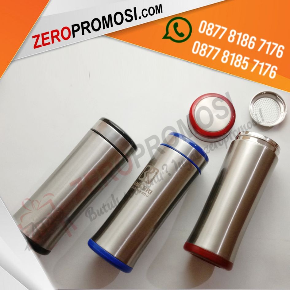 Produksi Souvenir Perusahaan Tumbler Stainless Iris Eksklusif CO-311