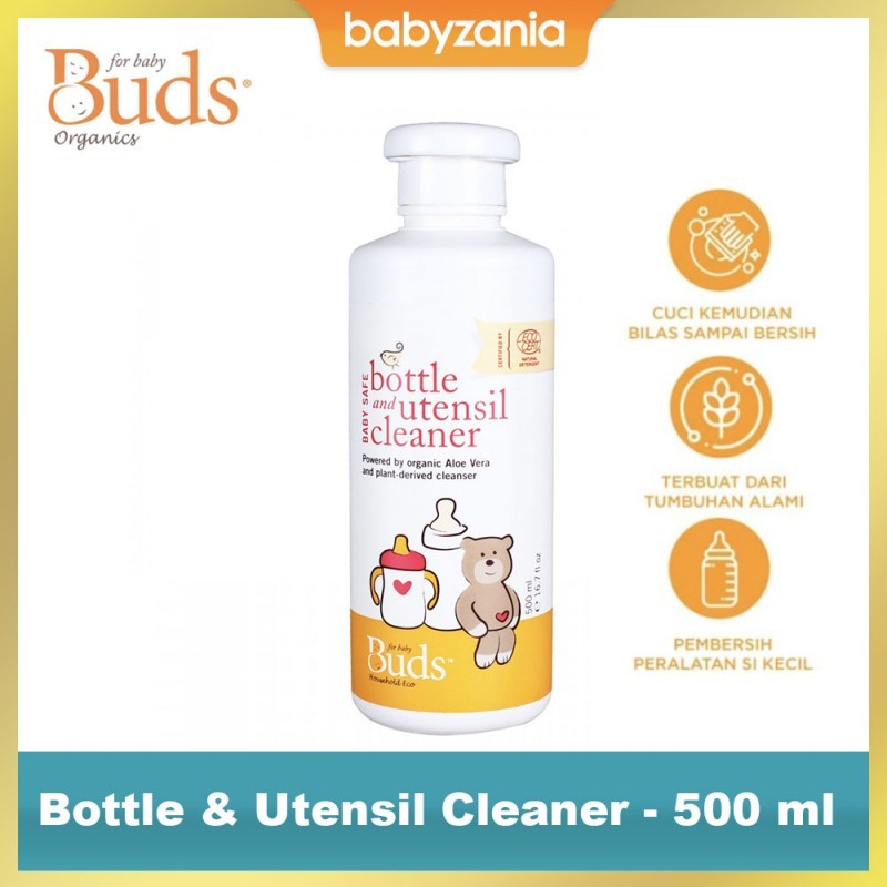 Buds Organics Baby Safe Bottle and Utensil Cleaner - 500 ml