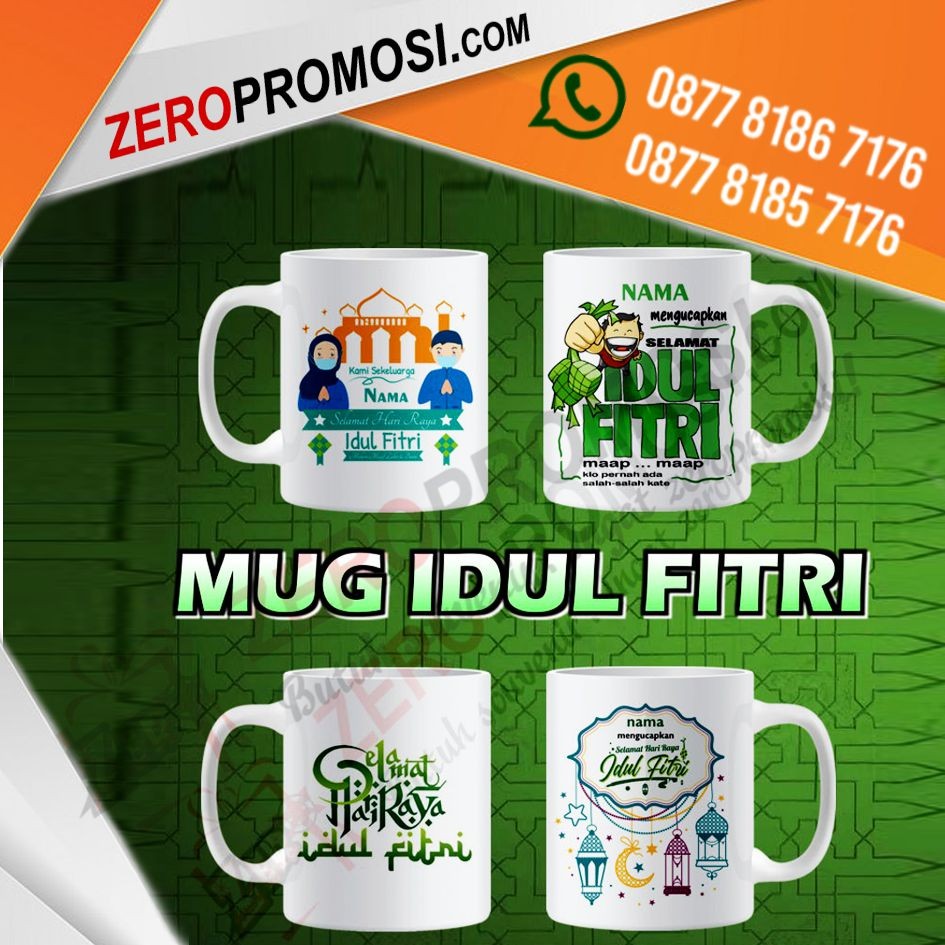 Mug Idul Fitri – Hadiah Hari Raya – Kado lebaran