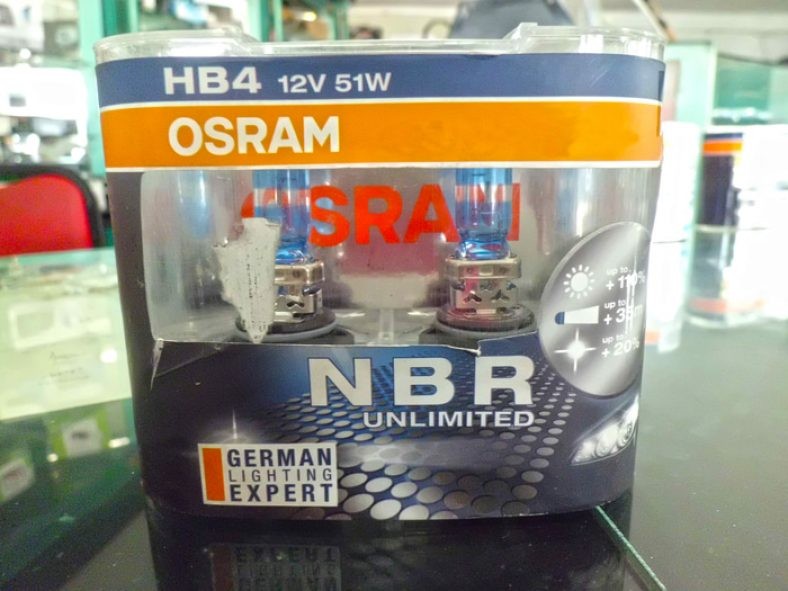OSRAM Night Breaker (NBR) HB4 51 Watt