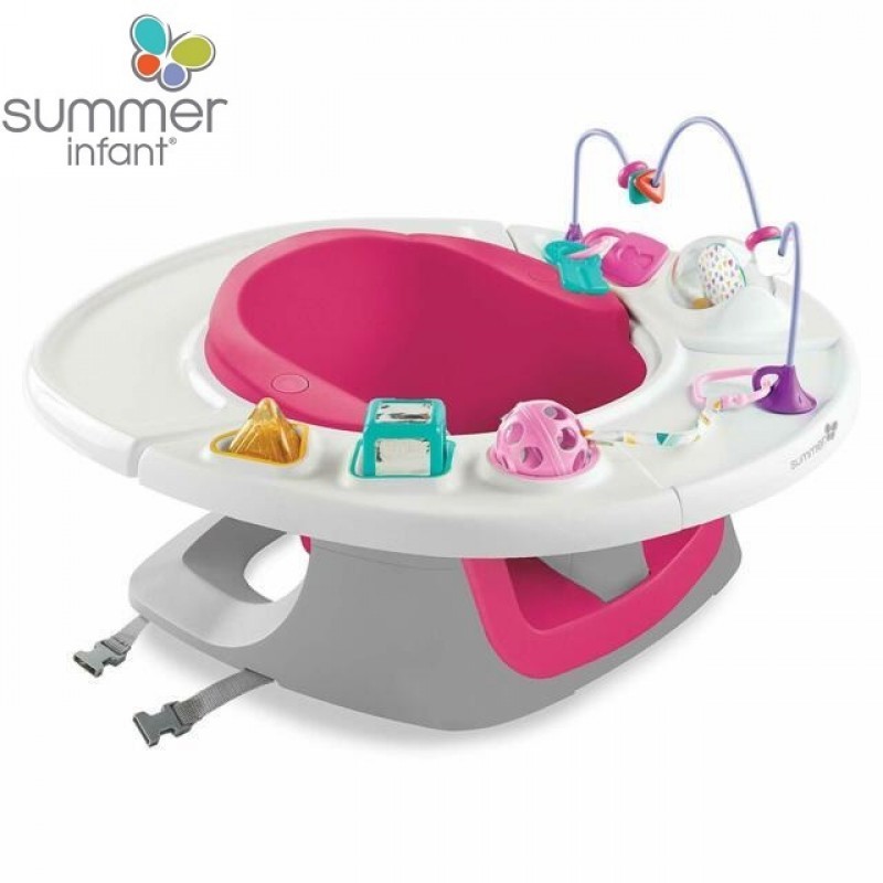 Summer Infant 4 in 1 Superseat Baby Booster Seat Kursi Makan Bayi Pink