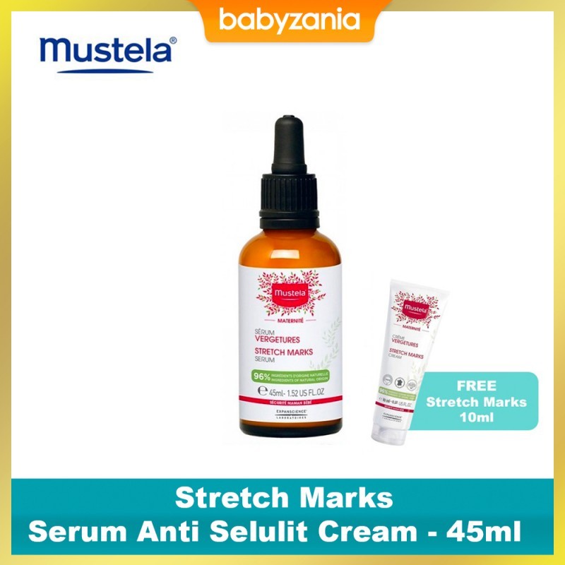 Mustela Maternity Stretch Marks Serum Anti Selulit Cream - 45 ml