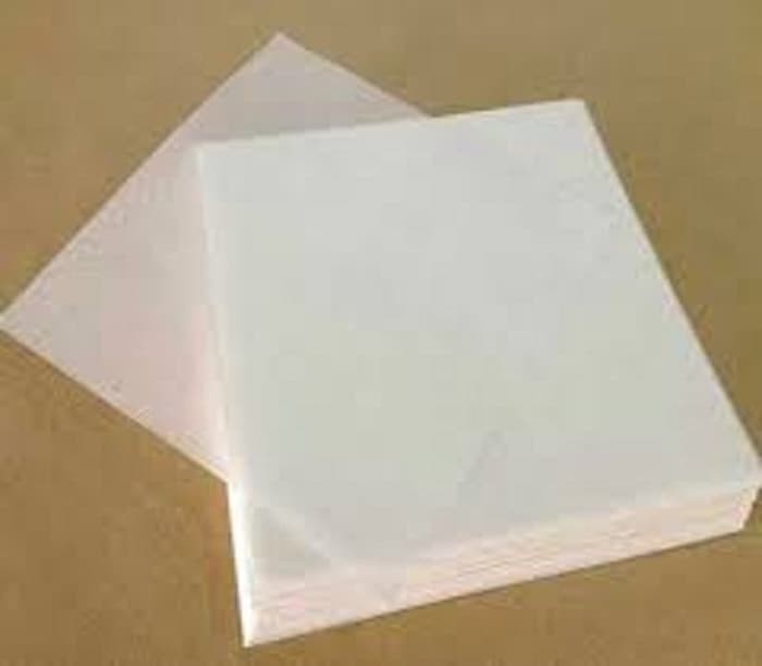 Kertas roti putih 25×25 1 rim/500 lembar