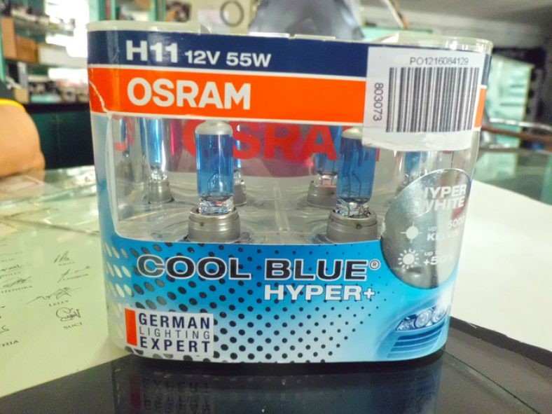 OSRAM Cool Blue Hyper Plus H11 55Watt