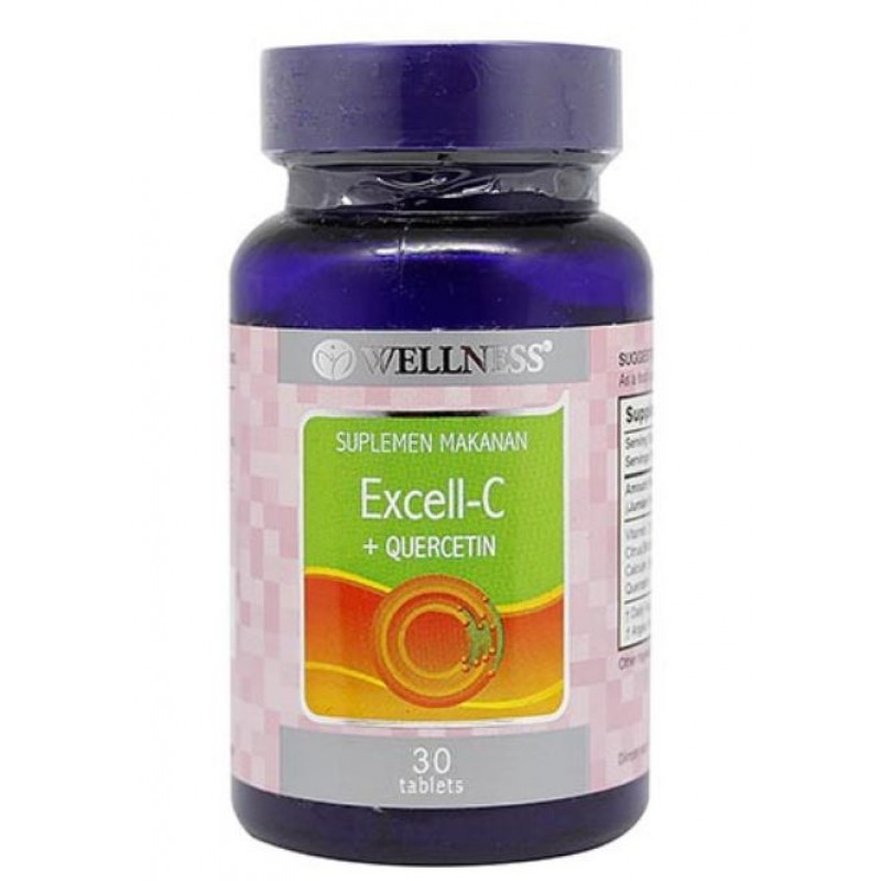 Wellness Excell-C+Quercetin - 30 Tablets
