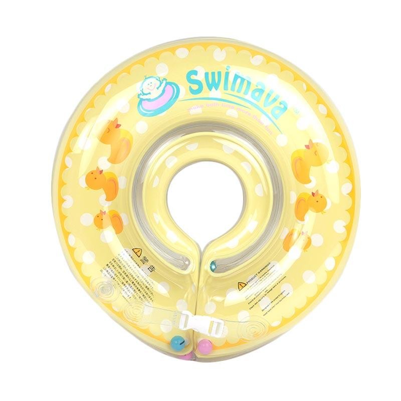 Swimava Baby Starter Neck Ring / Pelampung Leher Bayi - Yellow Duckie